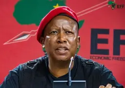 PHOTO OF JULIUS MALEMA