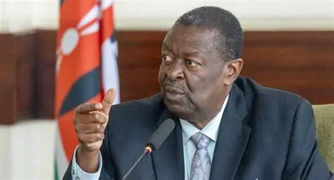 Kenyan Foreign Minister Musalia Mudavadi