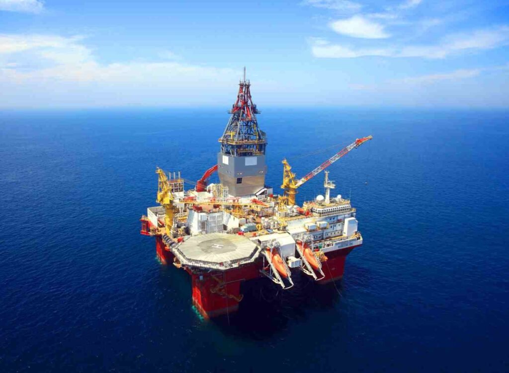 Image of Chevron Offshore oil drilling site