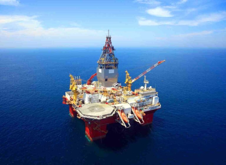 Image of Chevron Offshore oil drilling site
