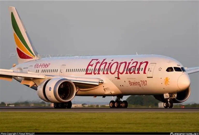 Ethiopia Airline plane