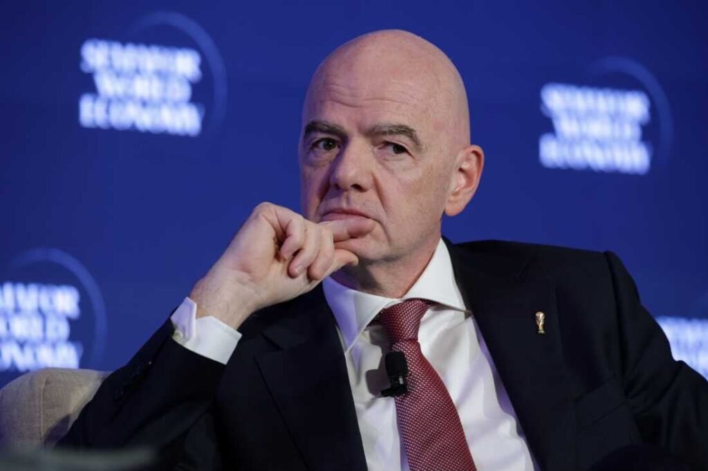 Image of FIFA President Gianni Infantino