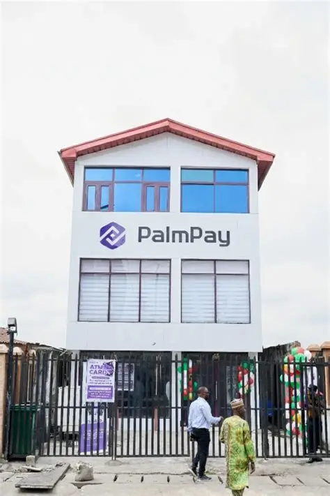 Image of Palmpay branch office in Lagos